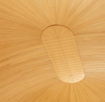 Temple domed ceiling panels