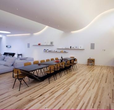 Hickory flooring