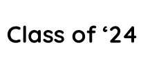 Class of '24 logo