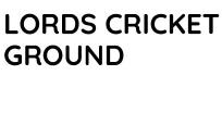 Lords cricket ground