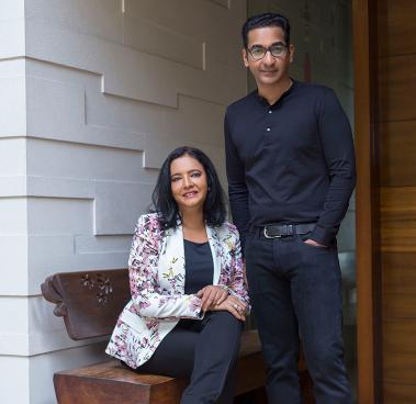 Sonali and Manit Rastogi