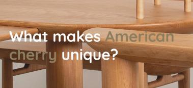 What makes American cherry unique? 